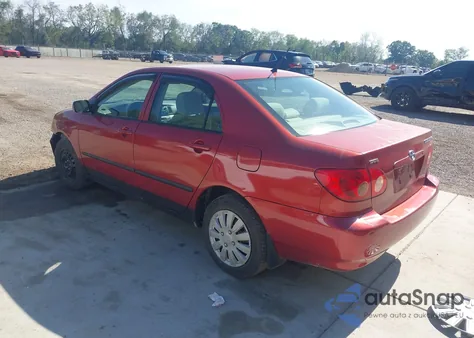 2007 Toyota Corolla Ce from USA, damaged, VIN 2T1BR32EX7C846872